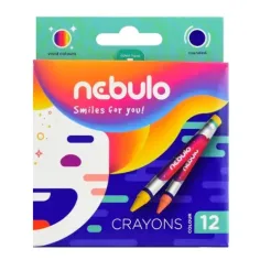 Nebulo: Set di pastelli colorati 12 pezzi