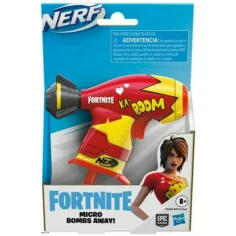 Nerf: Fortnite Micro Bombs Away! fucile spara-dardi in schiuma - Hasbro