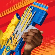 Nerf: Marvel X-Men Wolverine pistola spara-dardi in schiuma - Hasbro immagine 3