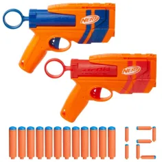 Nerf N Series Duo Pack set di due blaster in schiuma - Hasbro immagine 2