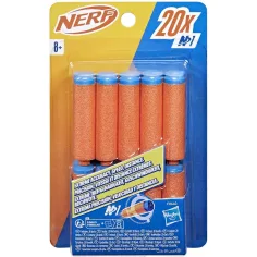 Nerf: N-Series: Set di ricarica con 20 dardi in schiuma - Hasbro
