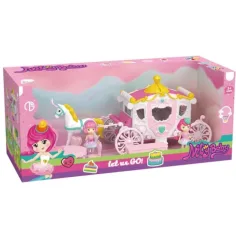 Nily Baby set di gioco carrozza magica con figura e accessori