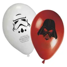 Set di 8 palloni di Star Wars da 28 cm