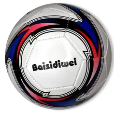 Pallone da calcio in similpelle di colore neon in diverse varianti 23cm immagine 3
