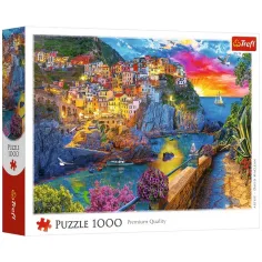 Passeggiata serale a Cinque Terre puzzle da 1000 pezzi - Trefl immagine 1
