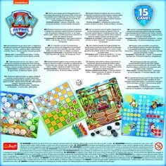 Paw Patrol collezione di giochi da tavolo 15 in 1 - Trefl immagine 4