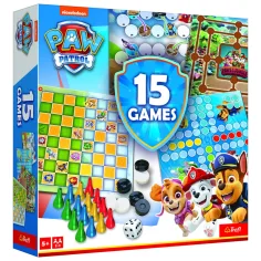 Paw Patrol collezione di giochi da tavolo 15 in 1 - Trefl