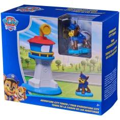 Paw Patrol: Adventure City Tower torre di osservazione con figura di Chase – Spin Master immagine 2