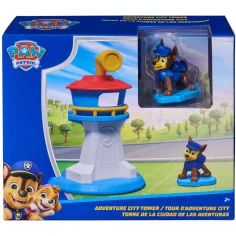 Paw Patrol: Adventure City Tower torre di osservazione con figura di Chase – Spin Master immagine 1