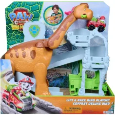 Paw Patrol Dino Movie - Grande set di gioco con pista per veicoli - Spin Master