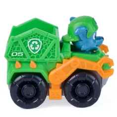 Paw Patrol: Dino Movie Rocky mini auto da corsa 6,4 cm - Spin Master immagine 2