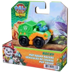 Paw Patrol: Dino Movie Rocky mini auto da corsa 6,4 cm - Spin Master