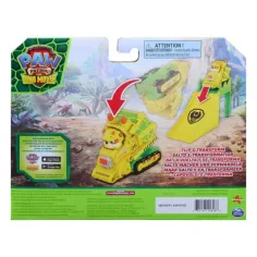 Paw Patrol Dino Movie - Veicoli acrobatici ribaltabili Rubble - Spin Master immagine 2