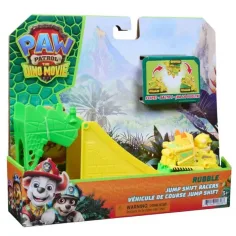 Paw Patrol Dino Movie - Veicoli acrobatici ribaltabili Rubble - Spin Master