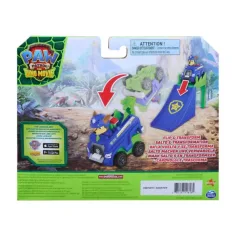 Paw Patrol Dino Movie - Veicolo acrobatico ribaltabile Chase - Spin Master immagine 2