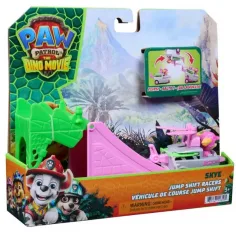 Paw Patrol Dino Movie - Veicolo acrobatico ribaltabile di Skye - Spin Master