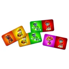 Paw Patrol Gioco del Domino - Trefl immagine 2