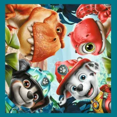 Paw Patrol Isola dei Dinosauri - puzzle 3 in 1 da 20, 36, 50 pezzi - Trefl immagine 4