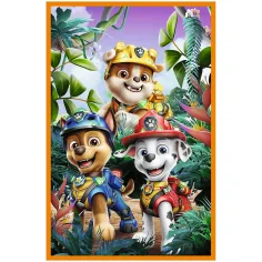 Paw Patrol Isola dei Dinosauri - puzzle da 3 x 80 pezzi - Trefl immagine 3