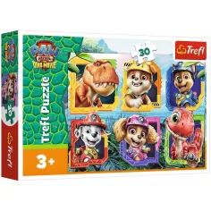 Paw Patrol isola dei dinosauri puzzle da 30 pezzi - Trefl