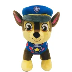 Paw Patrol peluche, 25 cm, in piedi - Chase