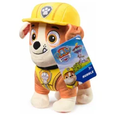Paw Patrol: peluche Rubble 17 cm - Spin Master