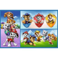 Paw Patrol regole 2x70 pezzi puzzle - Trefl immagine 3