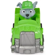 Paw Patrol: Rescue Racers Rocky con camioncino dei rifiuti - Spin Master immagine 2