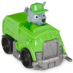 Paw Patrol: Rescue Racers Rocky con camioncino dei rifiuti - Spin Master immagine 3