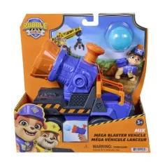 Paw Patrol Rubble e la sua squadra Mix veicolo lanciatori set di gioco - Spin Master