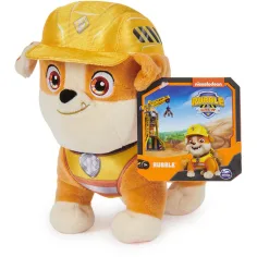 Paw Patrol: Rubble e la sua squadra Peluche Rubble 19cm - Spin Master