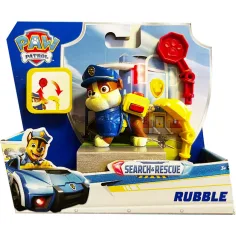 Paw Patrol: Ricerca & Soccorso Rubble cucciolo con accessori - Spin Master
