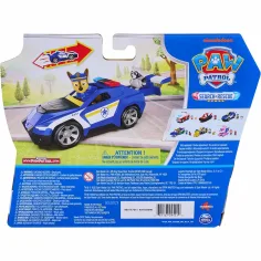 Paw Patrol: Veicolo a retrocarica di Chase con figura - Spin Master immagine 2