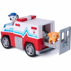 Paw Patrol: Veicolo a Trascinamento di Marshall con Figura - Spin Master immagine 4