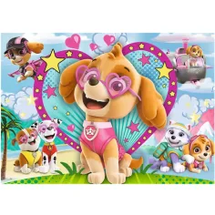 Paw Patrol: Splendente Skye puzzle scintillante da 100 pezzi - Trefl immagine 2