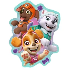 Paw Patrol - Squadra Allegra - Puzzle in Legno da 50 Pezzi - Trefl immagine 2
