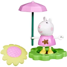 Peppa Pig: Amici nella pozzanghera fangosa - Figura giocattolo Suzy - Hasbro immagine 3