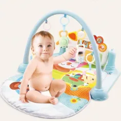 PianoGym Tappeto da gioco per bambini con pianoforte