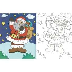 Album da colorare per i più piccoli - Piccolo pittore: Natale immagine 3