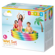 Piscina gonfiabile Wild Geometry 3 anelli 147x35cm - Intex