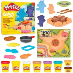 Play-Doh: Bluey va in campeggio set di gioco - Hasbro
