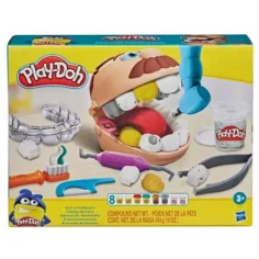 Play-Doh: Set di plastilina Dr. Drill N Fill con accessori per dentisti - Hasbro