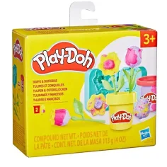 Play-Doh: Piccole fiori - Set di pasta modellabile Tulipano e Narciso - Hasbro