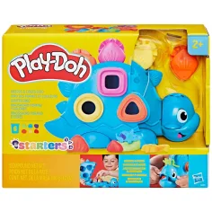 Play-Doh: Set di argilla con forme e colori con dinosauro 340gr - Hasbro