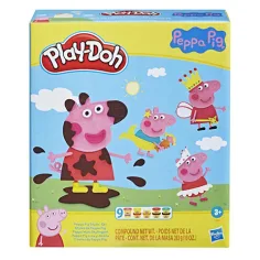 Play-Doh: Set di argilla Peppa Pig Stylin con accessori - Hasbro