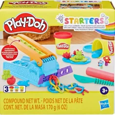 Play-Doh: Set di partenza Fun Factory con 3 barattoli di plastilina da 170g
