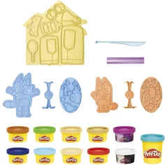 Play-Doh: Set di pasta modellabile Bluey Make 'n Mash Costumes - Hasbro immagine 2
