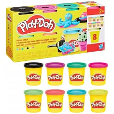 Play-Doh: Set di plastilina in barattolo da 8 pezzi 680gr - Hasbro