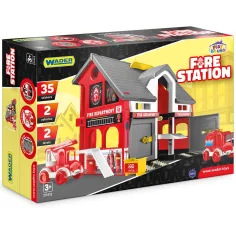 Play House: Set di gioco dei pompieri con veicoli - Wader