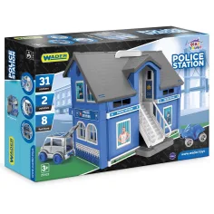 Play House: Set di gioco della polizia con veicoli - Wader